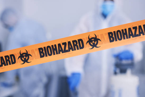 Professional Biohazard technician working in Akron, OH